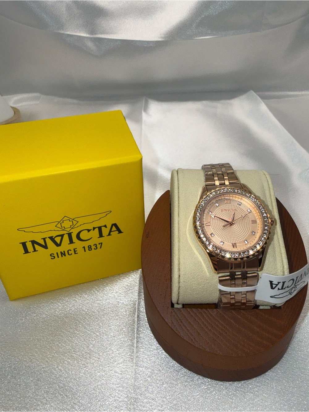 Invicta Wildflower Clystra Women’s Watch – 33mm Rose Gold